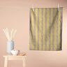 Towelling Fabric Bamboo Block Stripes – yellow/mauve,  thumbnail number 7