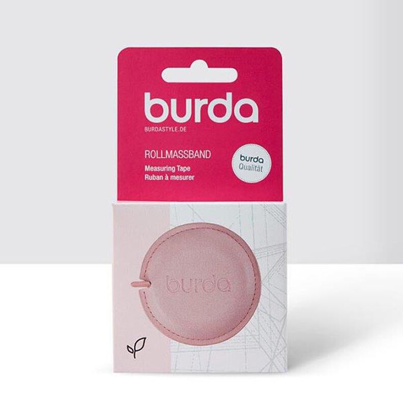 Rolled Measuring Tape, 150cm – pink | Burda,  image number 1