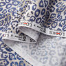 GOTS Cotton Poplin Leopard print | TCC x LOOKS by Wolfgang Joop – indigo/light taupe,  thumbnail number 4