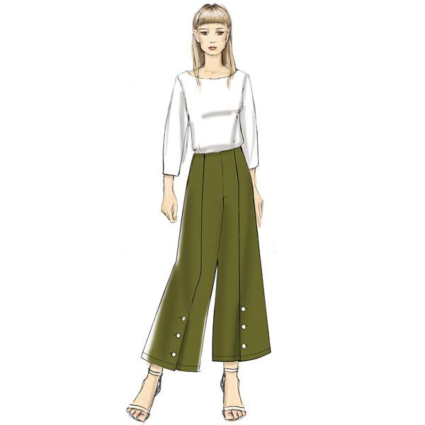 High-Waisted Pants, Very Easy Vogue9282 | 6 - 22,  image number 5