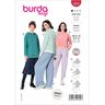 Sweater / Hoodie three lengths | Burda 5979 | 34-48,  thumbnail number 1