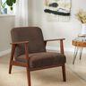Upholstery Fabric Imitation Leather Pamero – medium brown,  thumbnail number 5