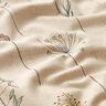 Decor Fabric Half Panama dried flowers – natural/pink,  thumbnail number 2