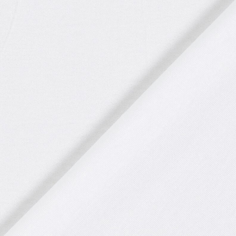 Lightweight summer jersey viscose – white,  image number 3