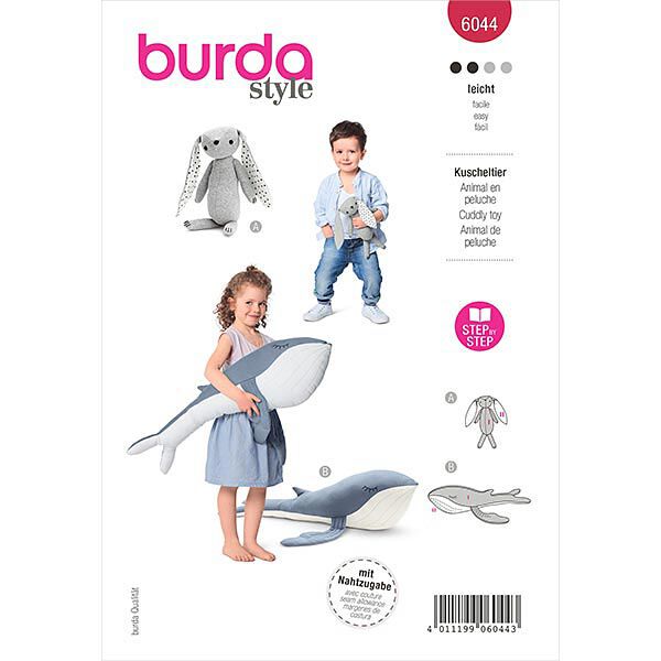 Cuddly Toy, Burda 6044 | 1,  image number 1