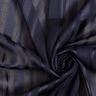 Chiffon Satin stripes with Glitter – navy blue,  thumbnail number 3