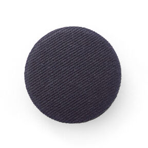 Covered button, Cotton Twill Stretch – midnight blue, 
