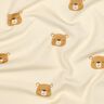 GOTS Cotton Jersey Bears | Poppy Fabrics – offwhite/light brown,  thumbnail number 2