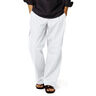 Linen fabric ramie mix stonewashed, heavy quality – white,  thumbnail number 5