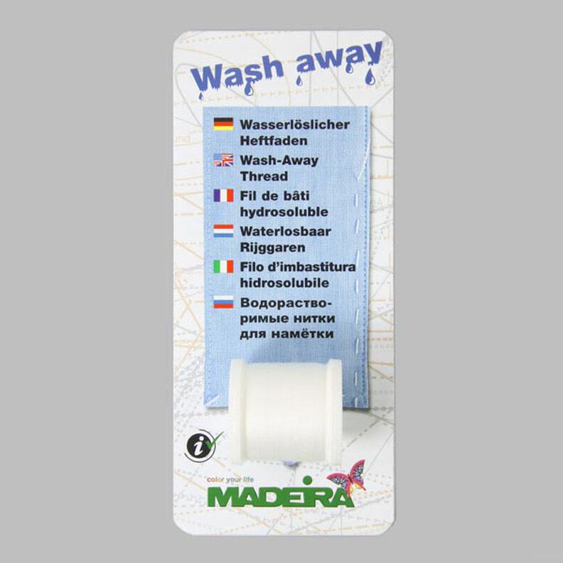 Madeira Wash Away – water-soluble basting thread,  image number 1