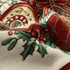 Decorative Panel Tapestry Fabric Christmas Decorations – carmine,  thumbnail number 2