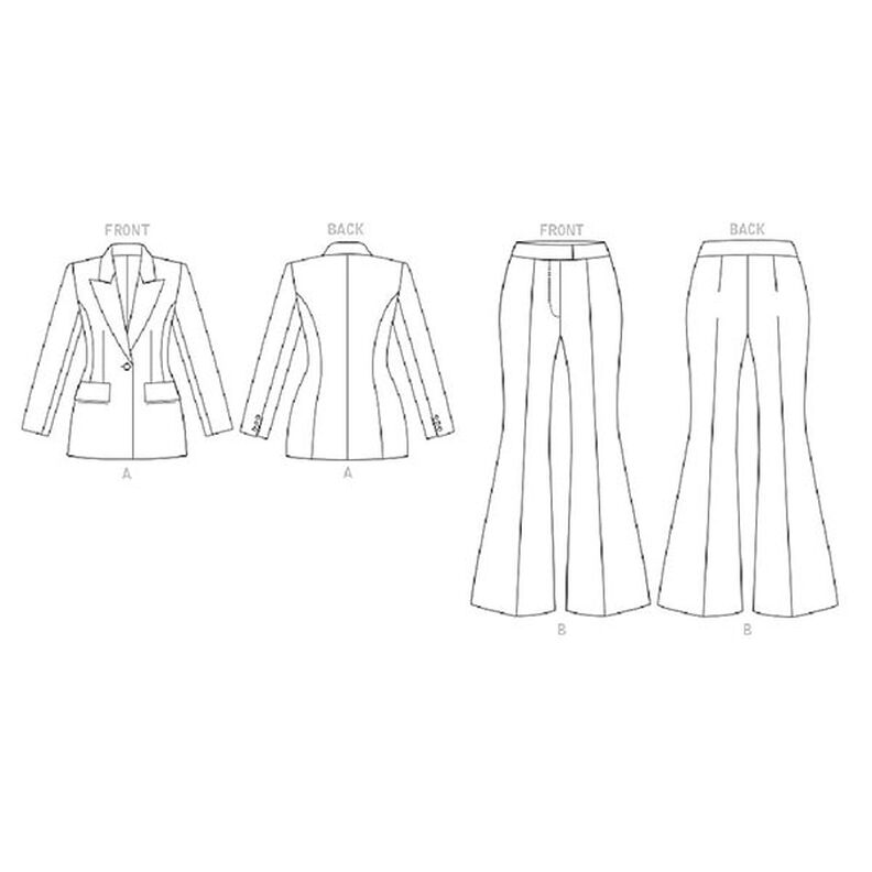 Jacket / Pants | Vogue 1870 | 34-42,  image number 6