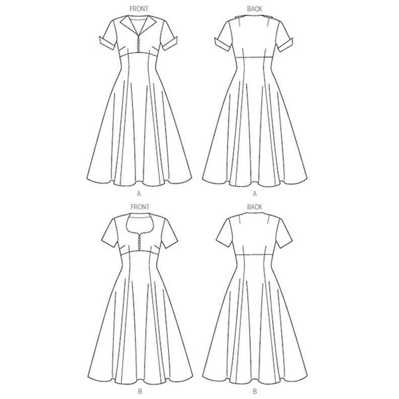 Vintage - Dress 1952, Butterick 6018 | 14 - 22,  image number 8