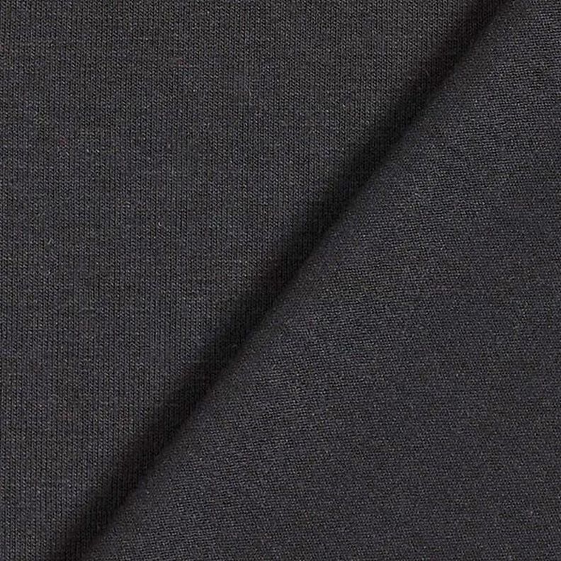 Lightweight Viscose Jersey – black,  image number 4