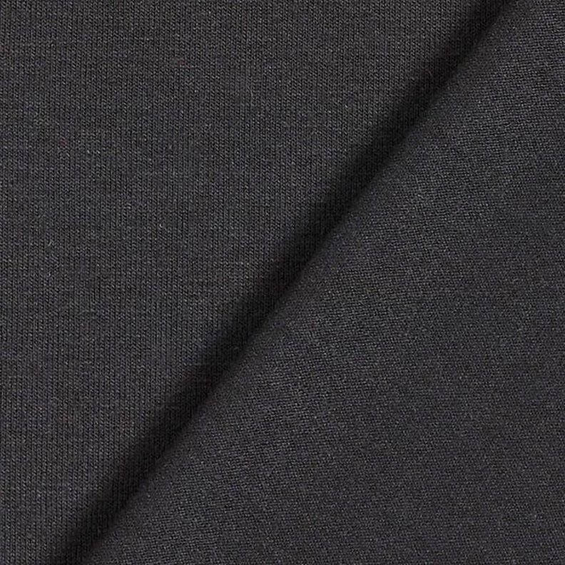 Lightweight Viscose Jersey – black, image number 4