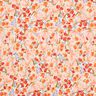 Watercolour sea of flowers digital print cotton voile – ivory/salmon,  thumbnail number 1