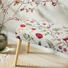 Decor Fabric Tapestry Fabric Poppies – offwhite/red,  thumbnail number 6