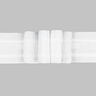 Pleated Curtain Tape 4x, 26 mm – white | Gerster,  thumbnail number 1