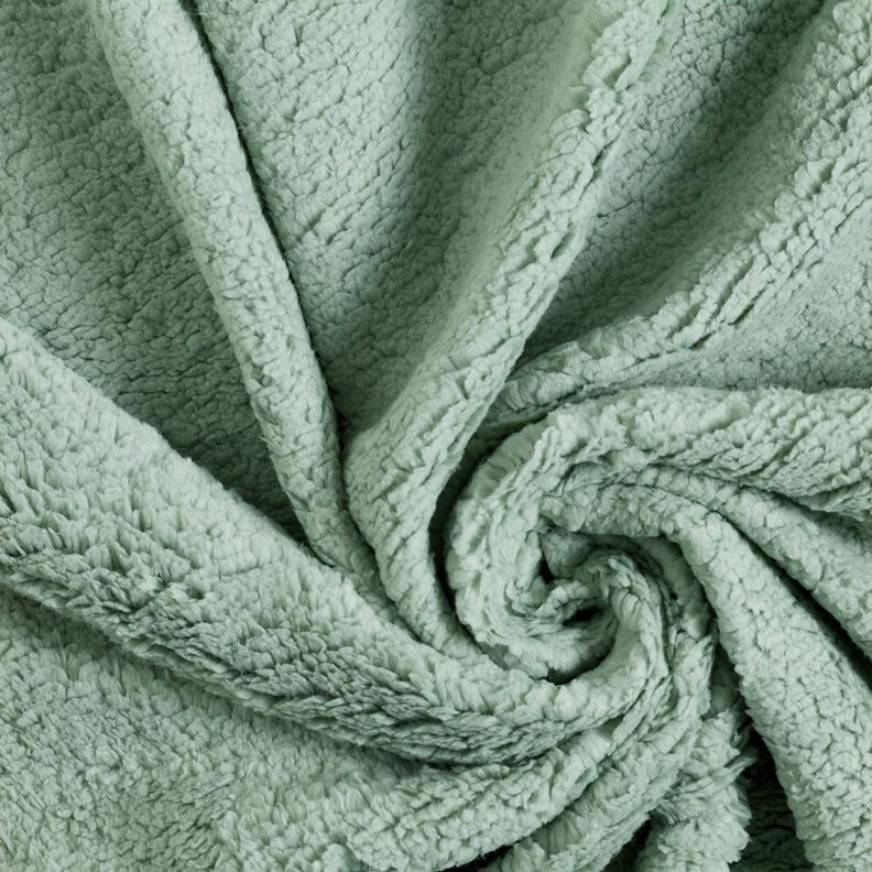 cuddly teddy fur fabric – pale mint,  image number 3