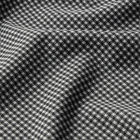 Knitted jacquard small houndstooth check – black/white, 