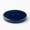2-hole button shiny [Ø 25 mm] – midnight blue,  thumbnail number 3