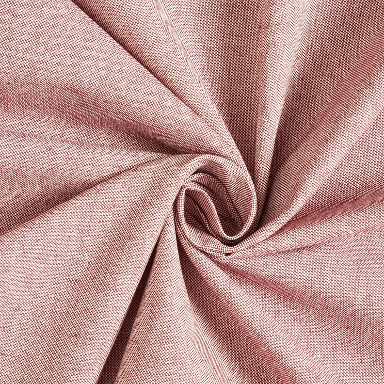 Decor Fabric Half Panama Two-tone – carmine/natural, image number 1