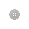 Recycled 4-Hole Hemp/Polyester Button – offwhite,  thumbnail number 1