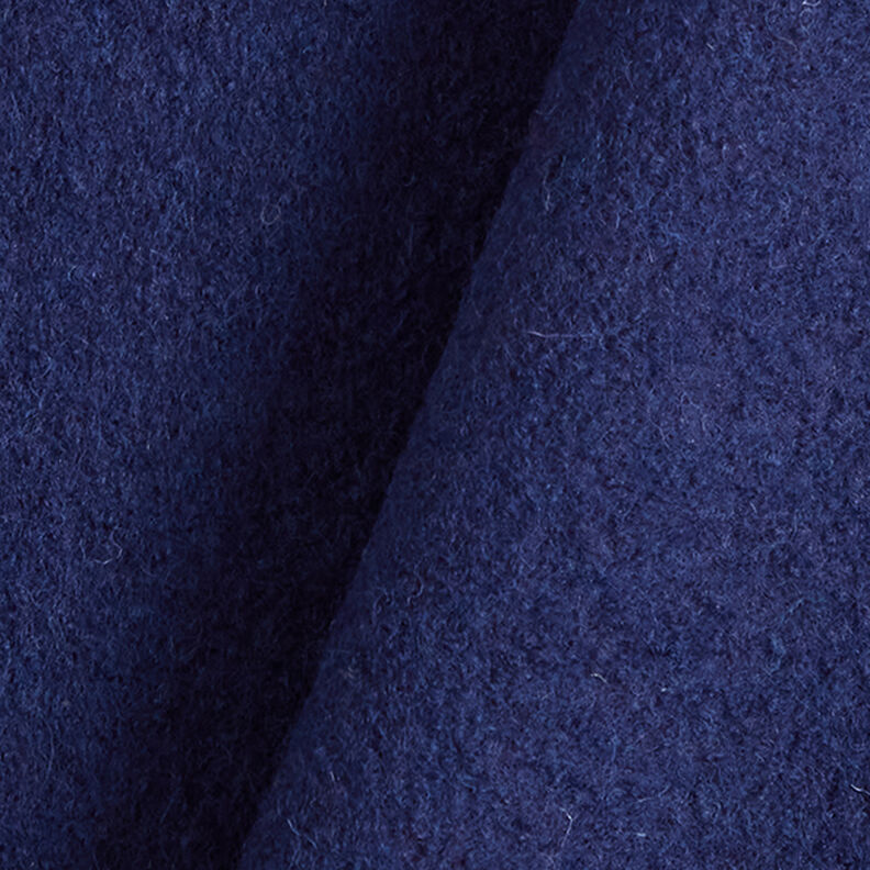 Fulled woollen loden – navy blue,  image number 3