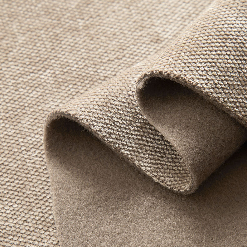 Thermal curtain fabric Chenille – chestnut,  image number 4