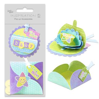 Baby Boy Pop-Up Craft Set  – blue, 