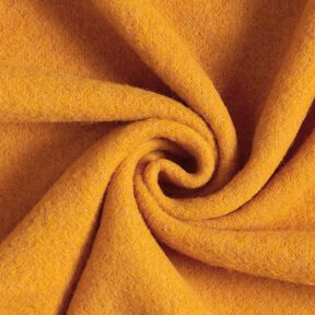 Wool fleece pure new wool Plain – mustard, 