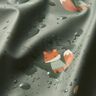 Raincoat Fabric Fox Digital Print – reed,  thumbnail number 6