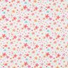 GOTS Cotton Jersey colorful flowers Digital Print | Poppy Fabrics – white/apricot,  thumbnail number 1