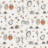 Cotton Poplin Hedgehog on the move – offwhite,  thumbnail number 1