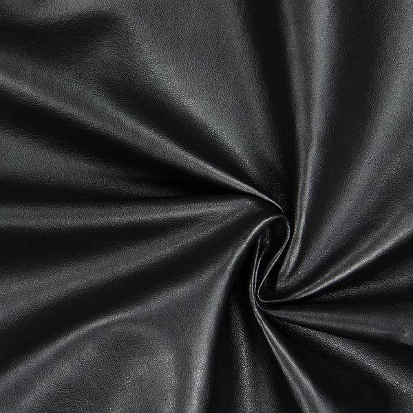 Imitation Nappa Leather – black,  image number 1