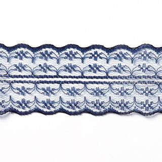 Voile Lace Seam Tape [48 mm] - marine, 