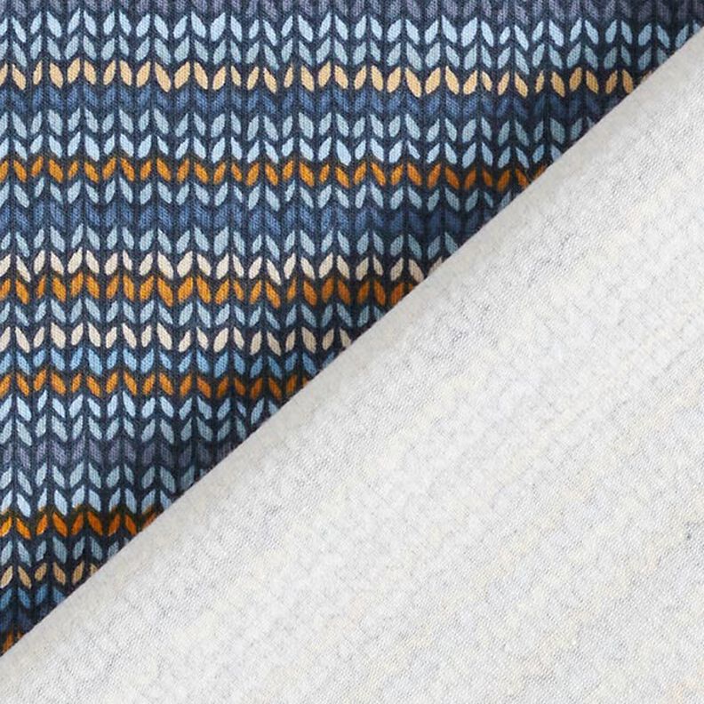 Cotton Jersey knitting pattern – navy blue,  image number 4