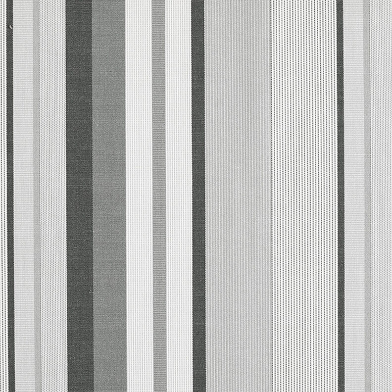 Outdoor Fabric Canvas Stripes – grey,  image number 1