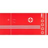 French terry Panel Emergency doctor outfit | Stoff&Liebe – red/silver grey,  thumbnail number 5