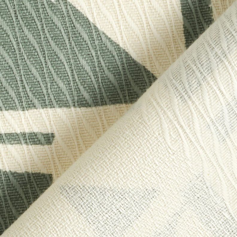 Decor Fabric Jacquard abstract, textured – reed/offwhite,  image number 4