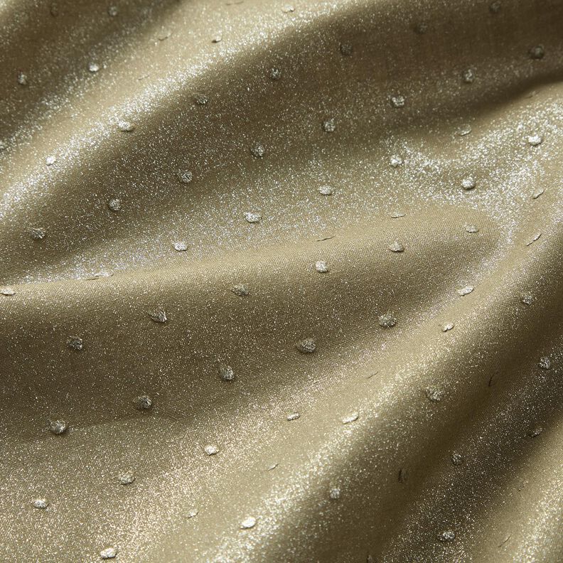 Shimmer dobby cotton batiste – khaki,  image number 2