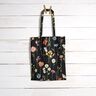 Decor Fabric Tapestry Fabric wildflowers – black/rosé,  thumbnail number 7
