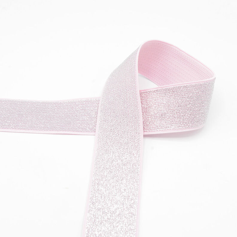 Elastic Band Metallic [40 mm] – pink,  image number 1