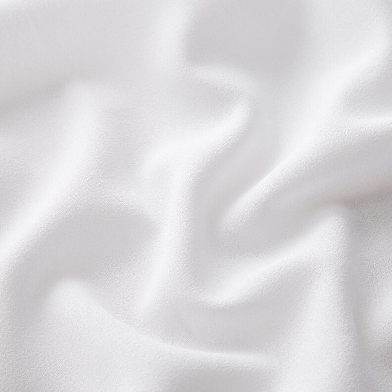 Crepe Georgette – white,  image number 3