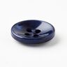 4-hole button marbled [Ø 15 mm] – indigo,  thumbnail number 2