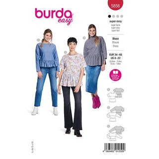 Blouse | Burda 5856 | 34-48, 