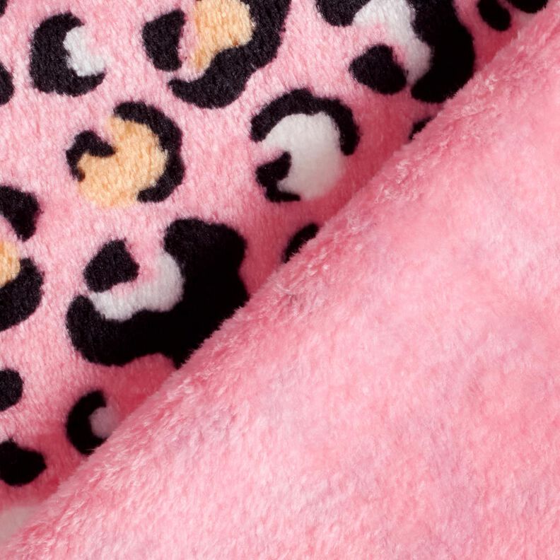 Cosy Fleece Leopard print – pink,  image number 4