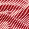 Cotton Poplin Stripes – red/white,  thumbnail number 2
