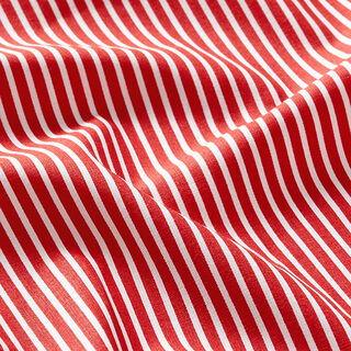 Cotton Poplin Stripes – red/white, 