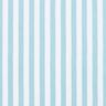 Decor Fabric Half Panama Vertical stripes – aqua blue/white,  thumbnail number 1